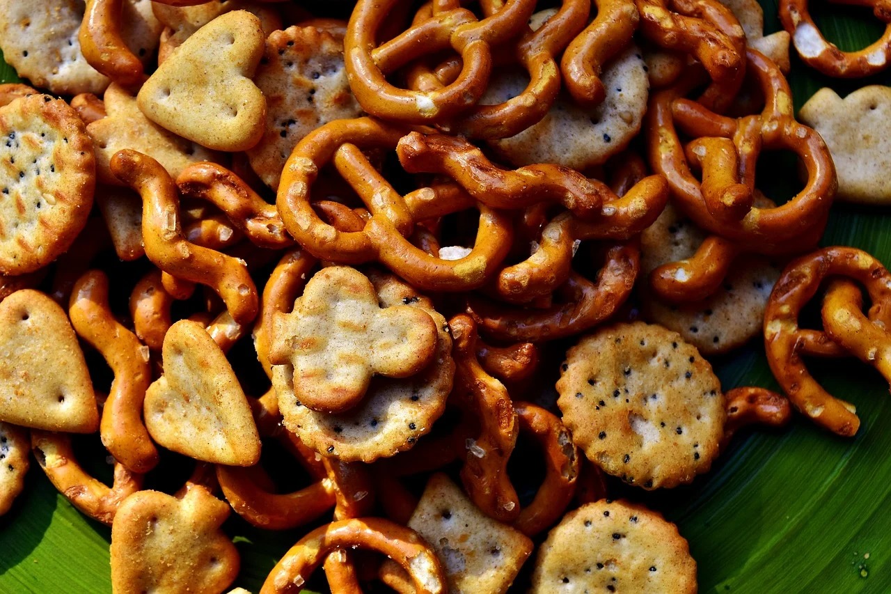 Salty snacks.