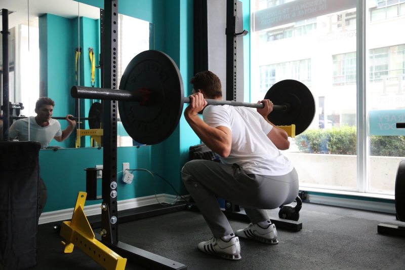 Squats are one of the best glute exercises