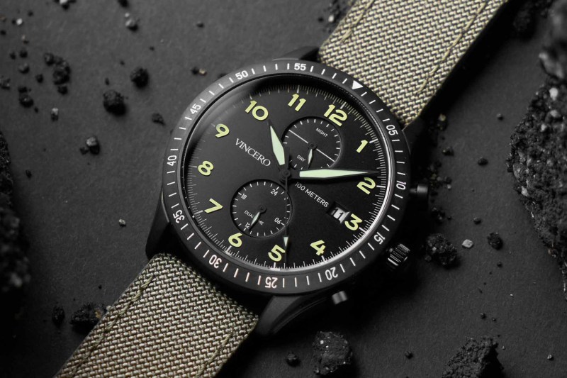 The Vincero Altitude is an approachable, affordable tactical watch.