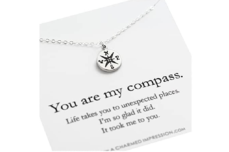 You Are My Compass Necklace.