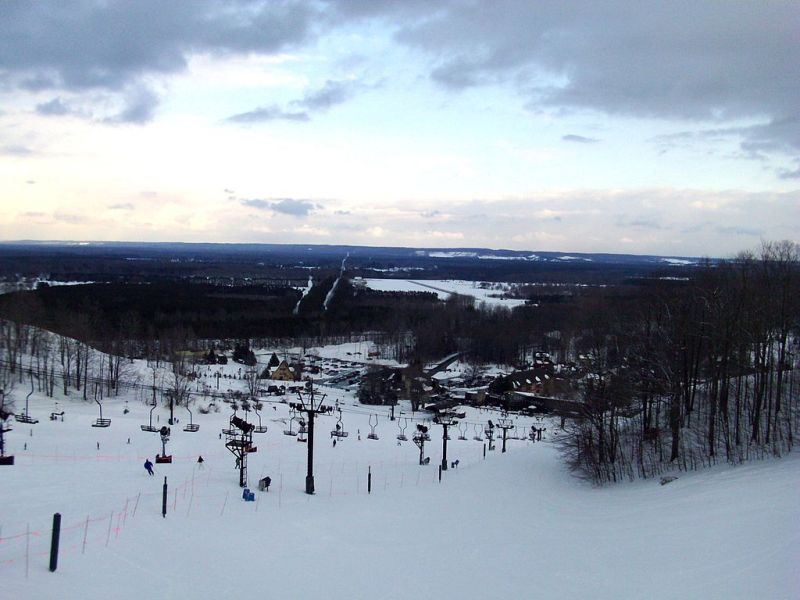 Crystal Mountain in Michigan .