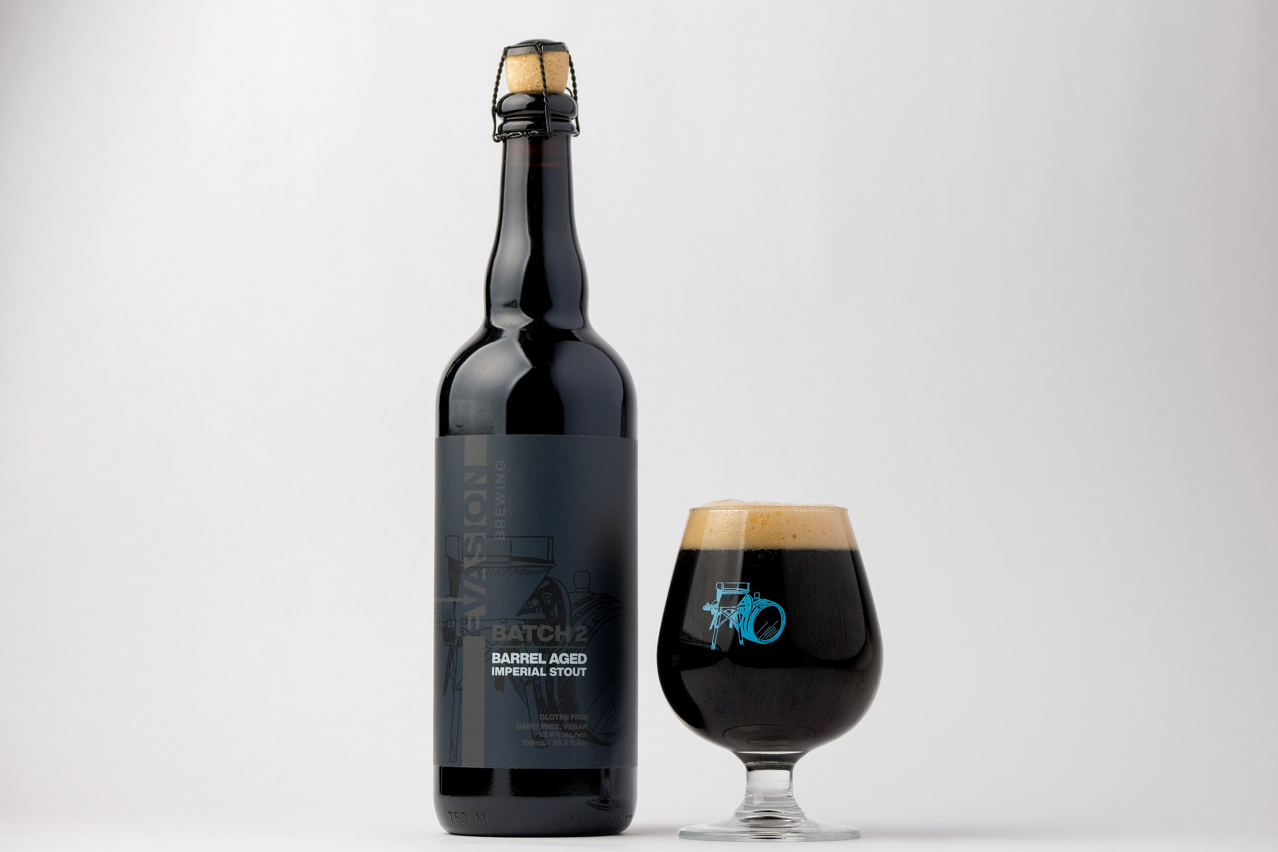 Evasion Batch 2 Imperial Stout.