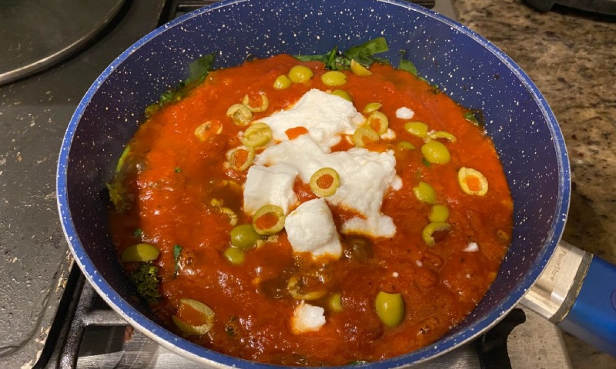 popular tiktok recipes feta cheese pasta