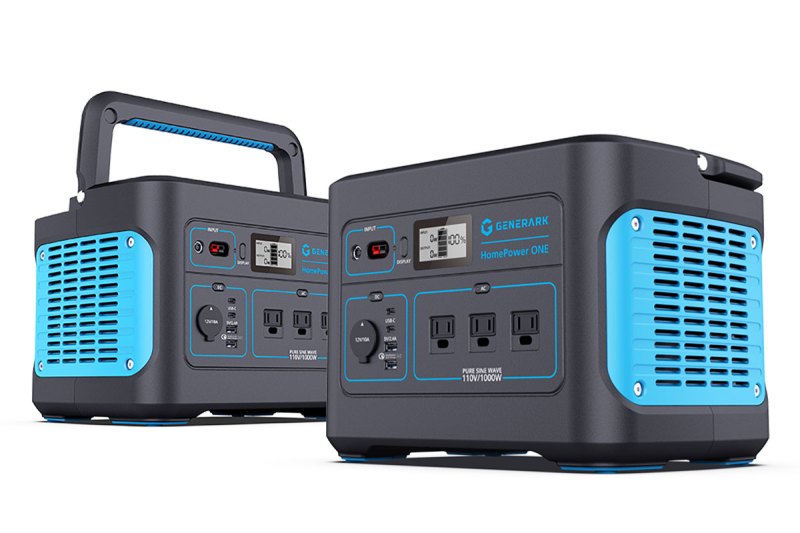 Generark HomePower ONE Backup Battery Power Station on a white studio background.
