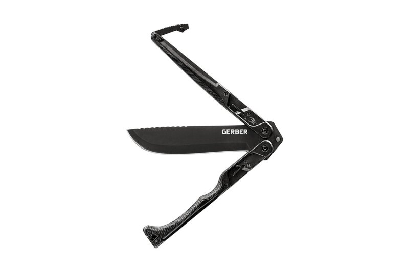 Gerber DoubleDown Folding Machete on a white background.