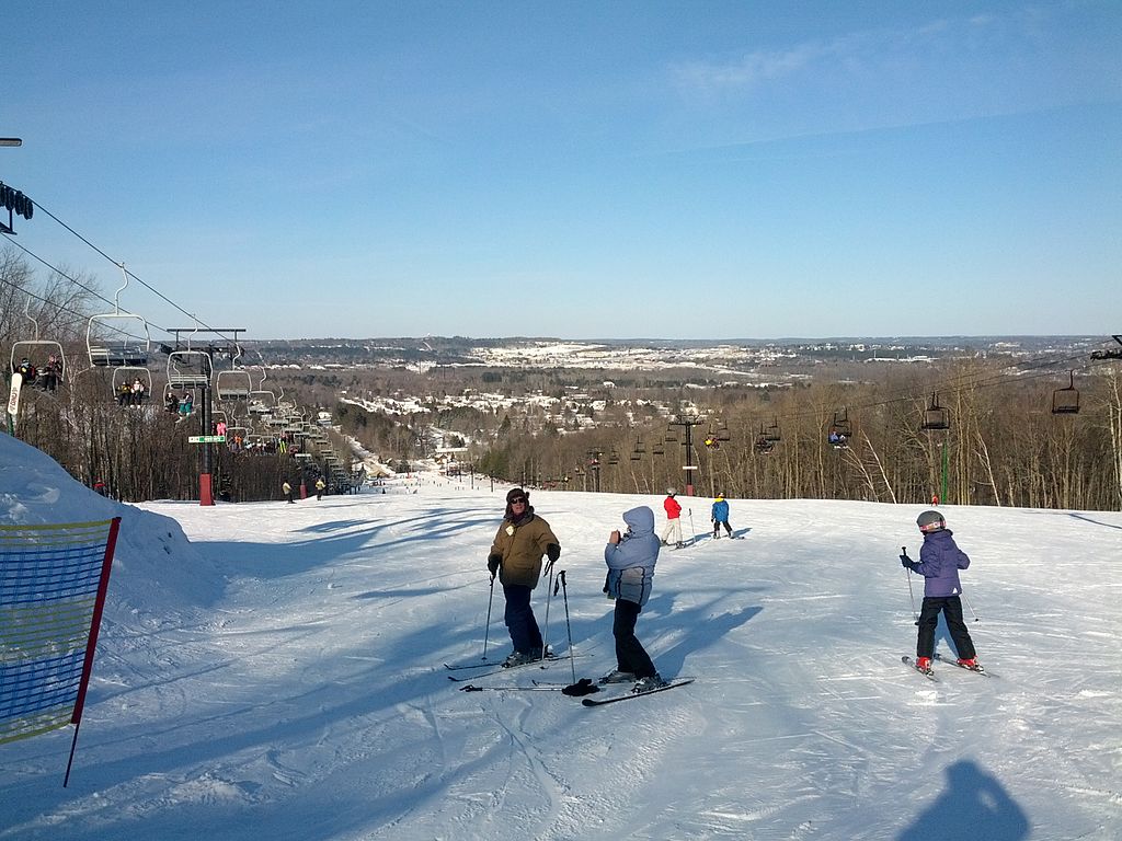 Granite Peak Ski Area in Wisconsin.