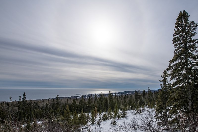 Lusten Mountains in Minnesota.