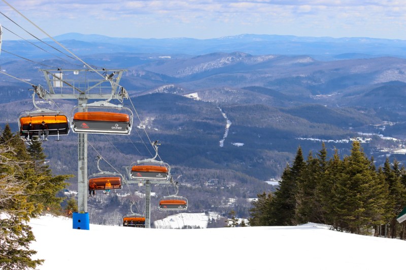 Okemo Resort chair lift