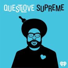 Questlove Supreme podcast logo.