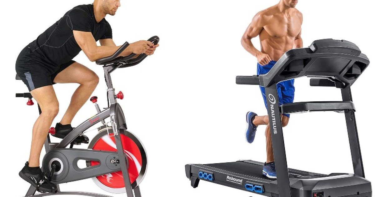 Does the stationary bike or treadmill provide a better workout