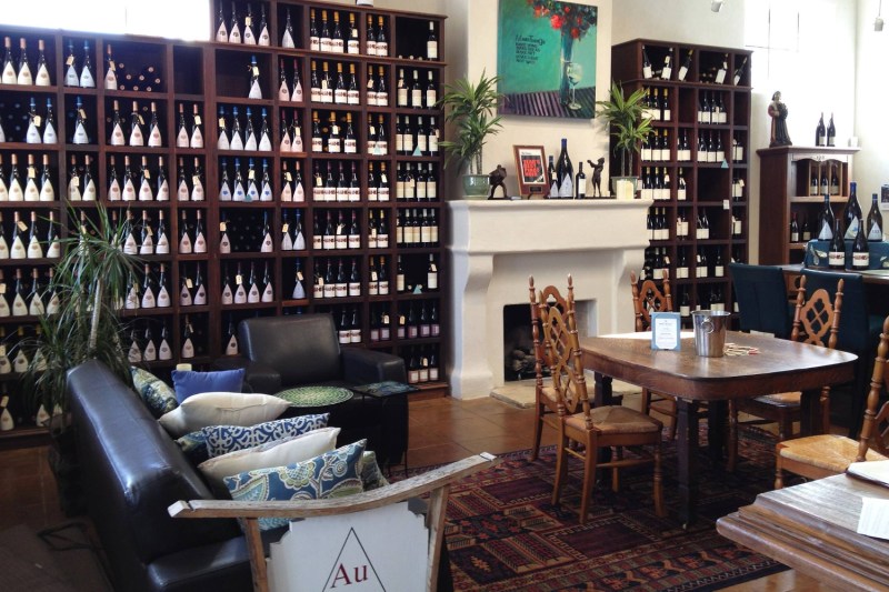 Au Bon Climat tasting room.