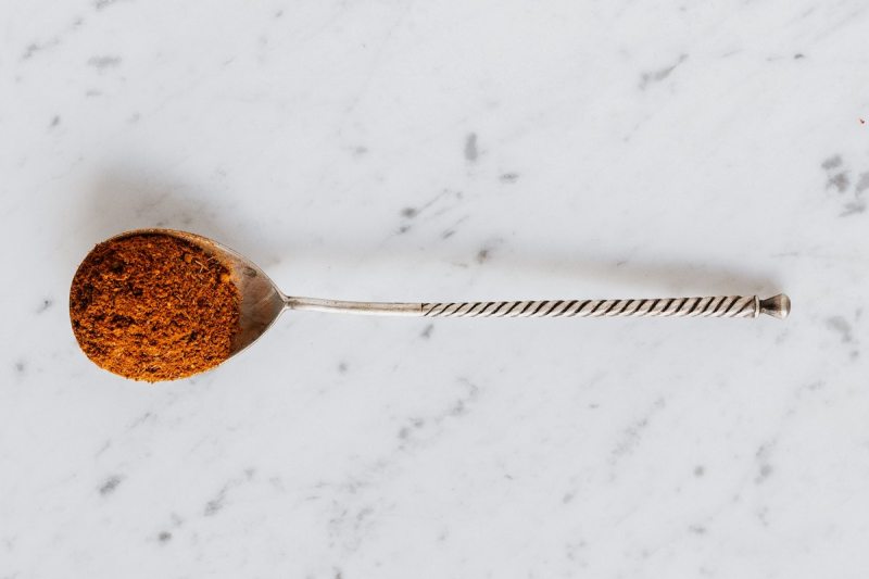 Ground cinnamon spice.