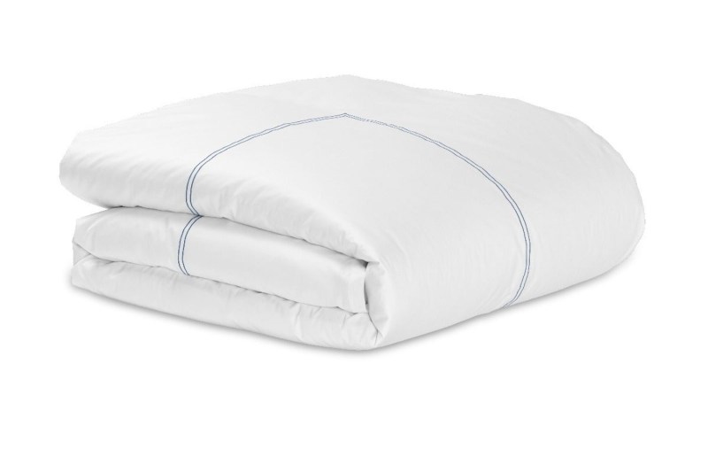 The Riley Baratta percale duvet cover.