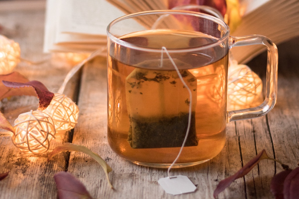 Cup of herbal tea.
