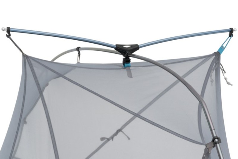 Detail on the tension ridge of the Sea To Summit Alto TR1 backpacking tent.