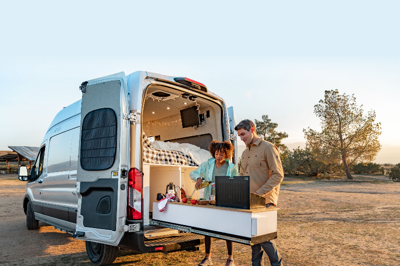 Cabana Vans and Eddie Bauer.