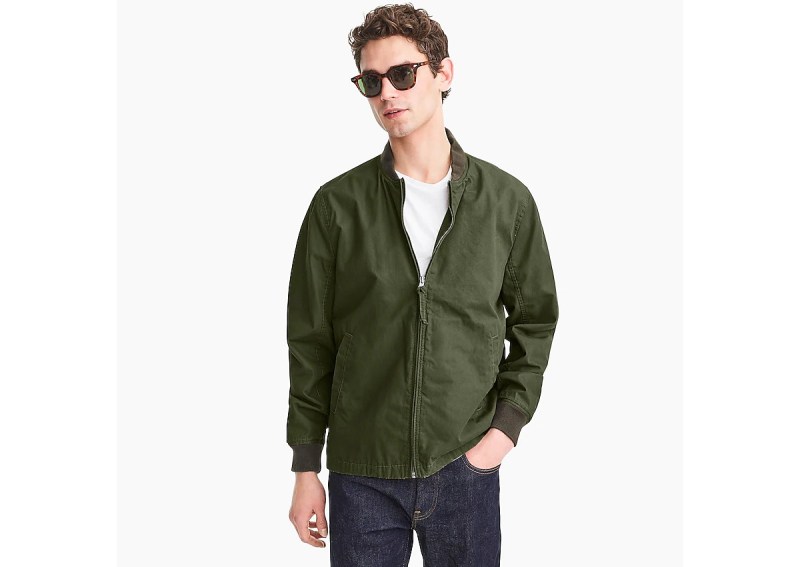 A man wearing J.Crew clothing.