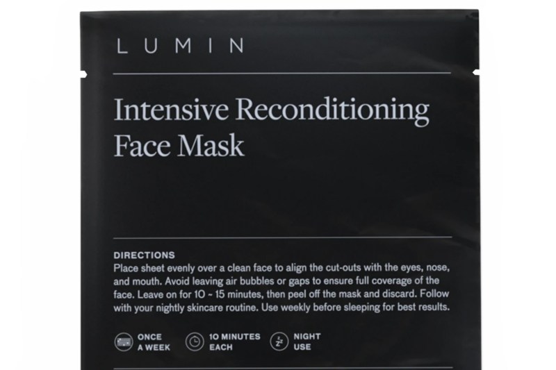 The Lumin intensive reconditioning face mask.