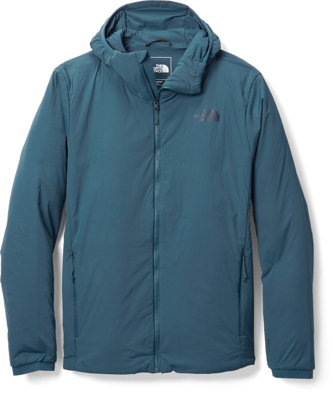 A blue North Face Ventrix Insulated Hoodie.