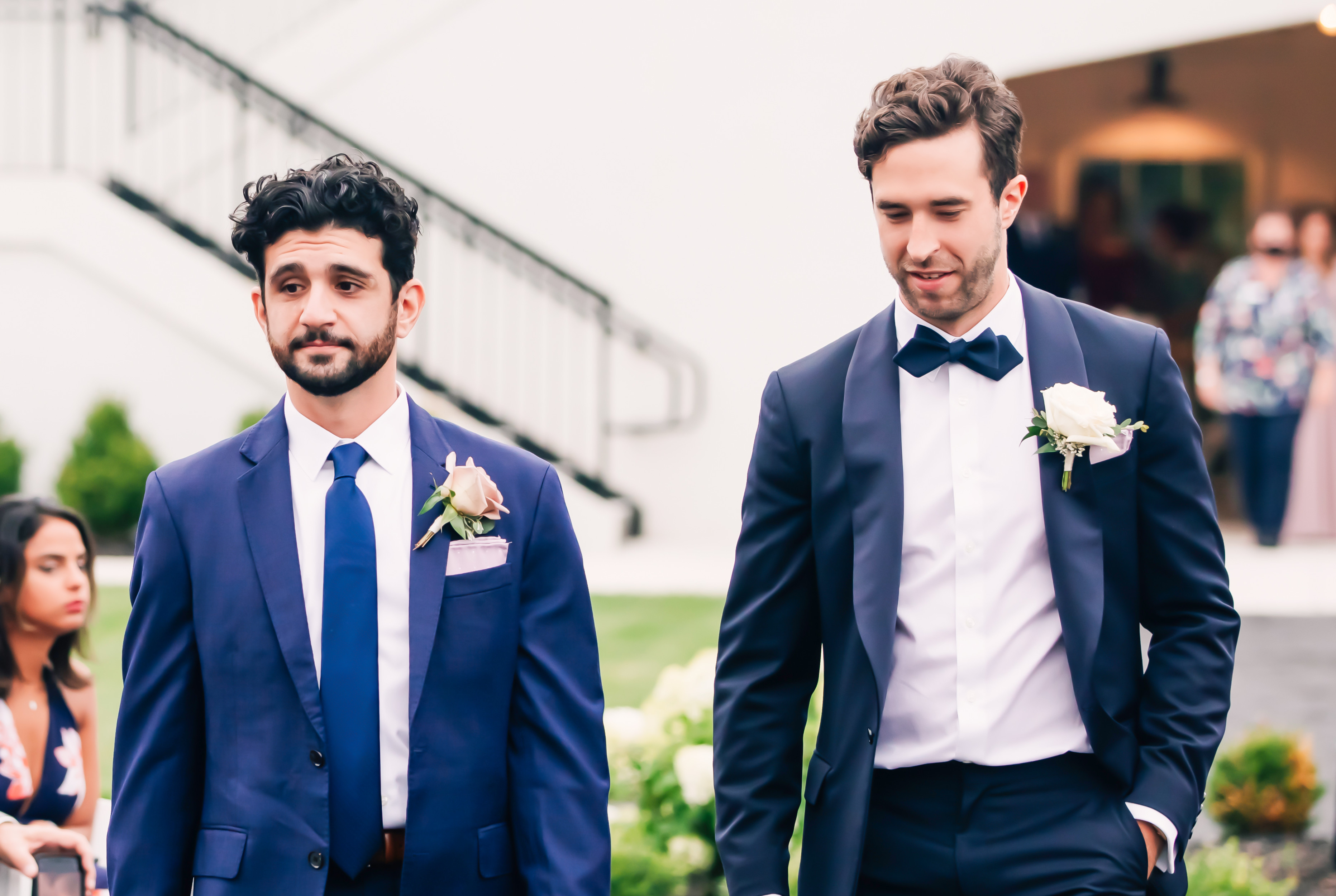 Groom and sales best man attire
