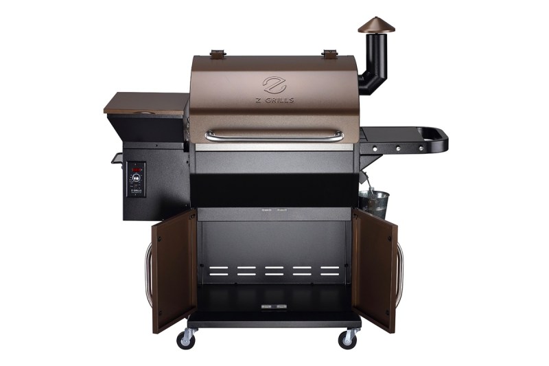 The Z Grills wood pellet grill and smoker.