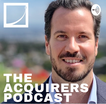 The Acquirers Podcast logo.