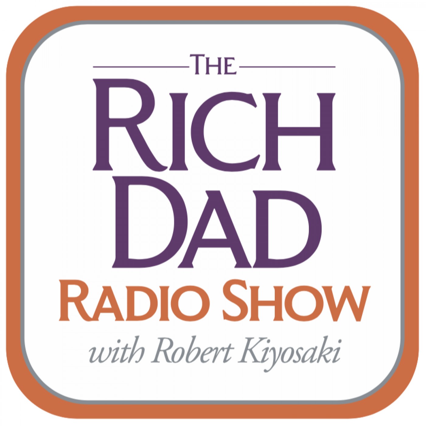 The Rich Dad Radio Show logo.