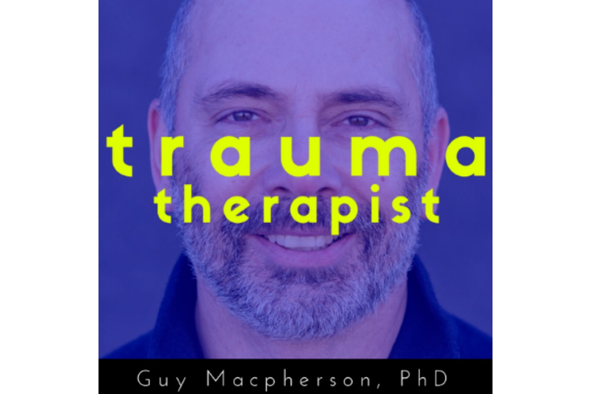 The Trauma Therapist Podcast logo.