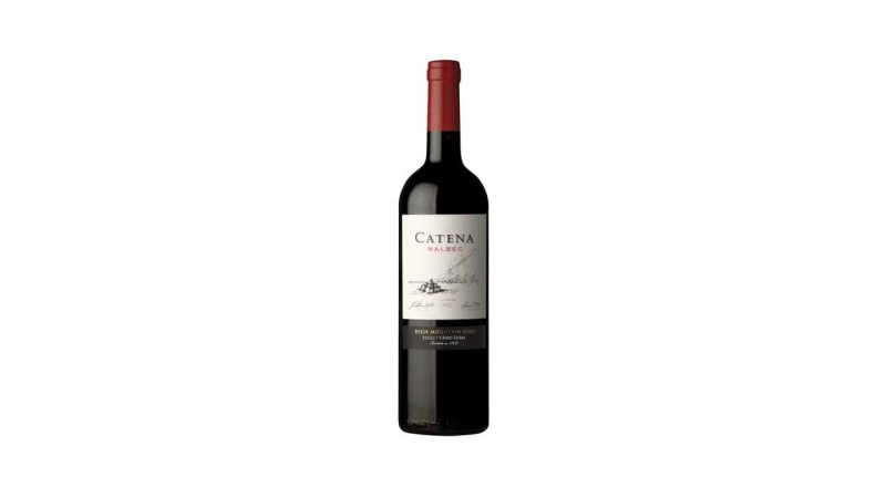 A bottle of Catena Malbec