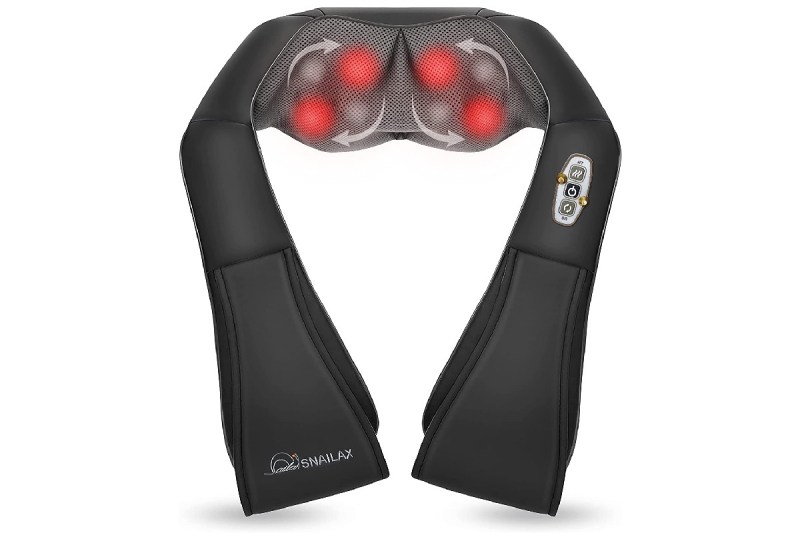 snailax shiatsu neck and shoulder massager