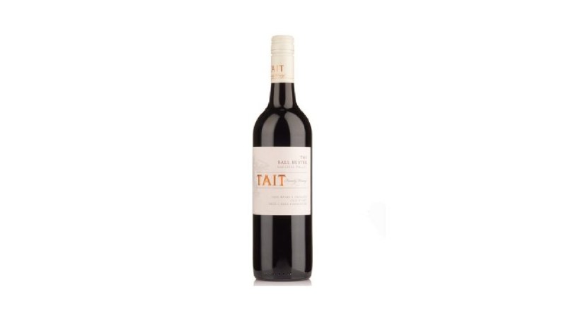 A bottle of Tait wine