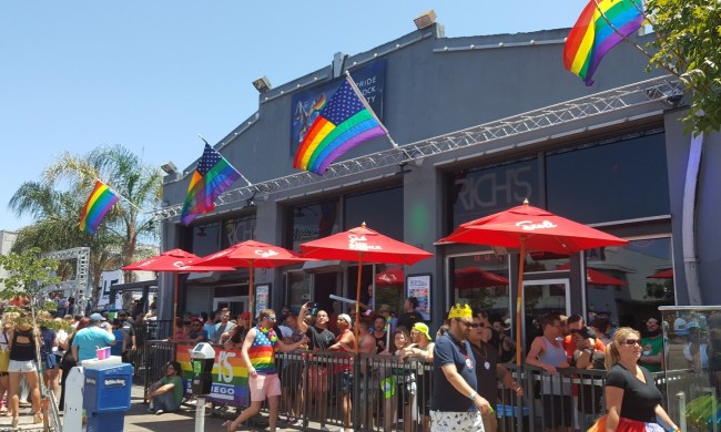 A scene from San Diego Pride 2016