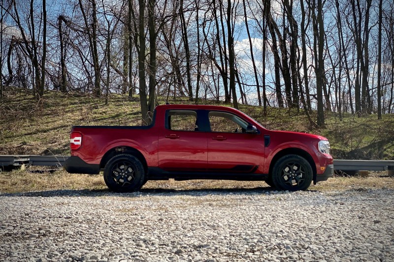 2022 Ford Maverick Looks Pretty Stellar In Race Red