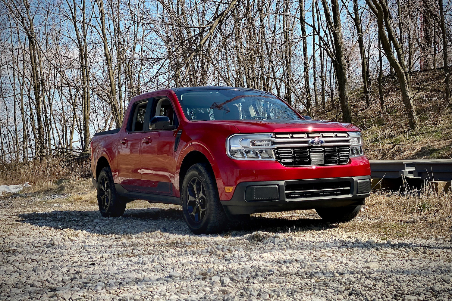 2022 Ford Maverick Looks Pretty Stellar In Race Red