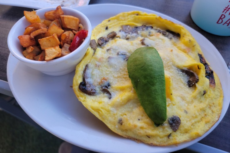 A frittata at Hash Kitchen in Scottsdale, Arizona