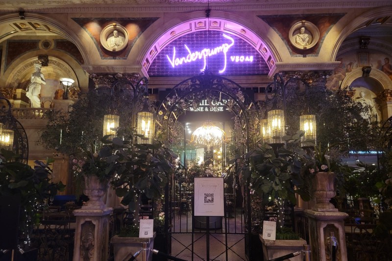 A view of Vanderpump Vegas at Caesars Palace