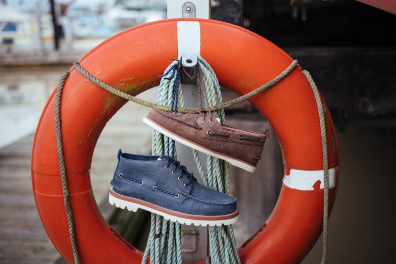 Herschel Supply Co. and Sperry collaborated on boat shoes and Chukkas