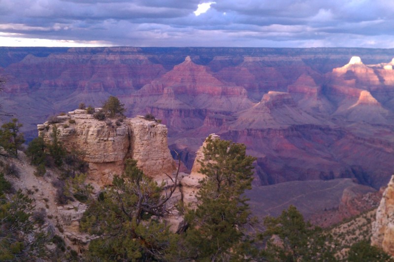 The South Rim of the Grand Canyon (Arizona)