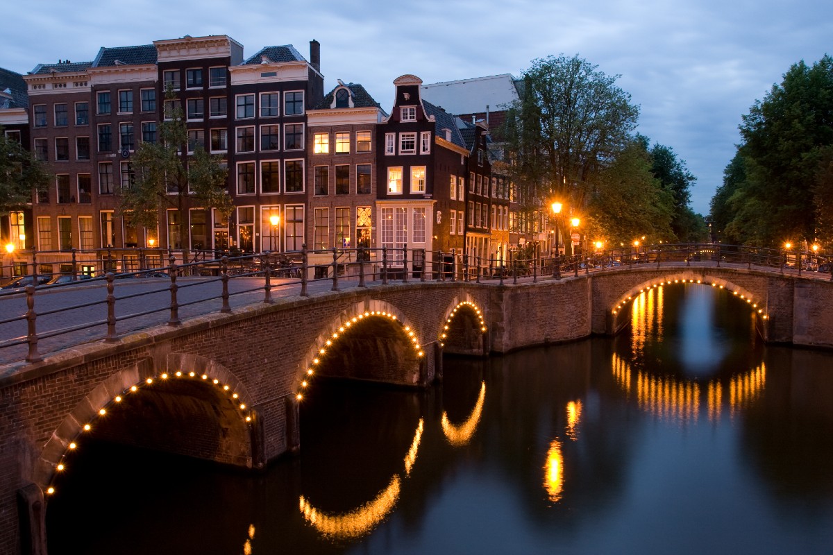 Keizersgracht Reguliersgracht in Amsterdam, Netherlands