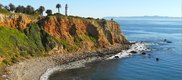 The Point Vicente Lighthouse in Rancho Palos Verdes, California