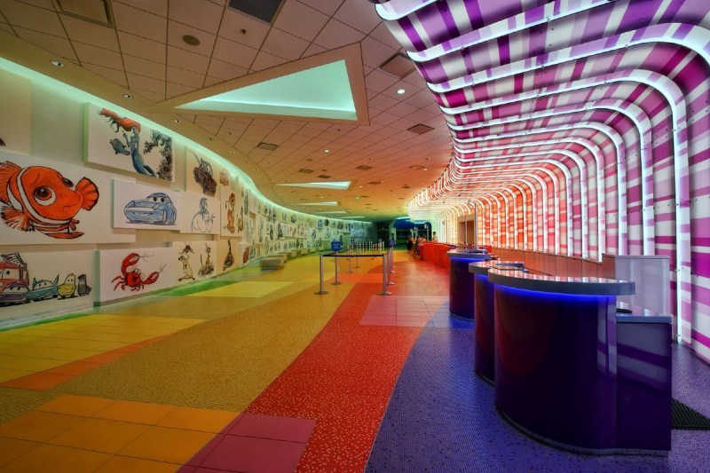 Ride the Color Wave at Disney's Art of Animation Resort