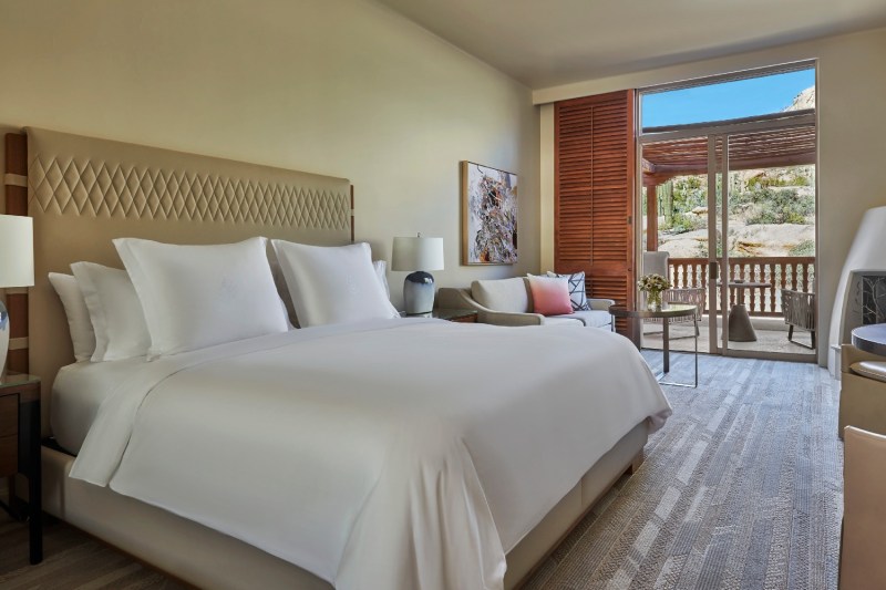 A room at the Four Seasons Resort Scottsdale at Troon North