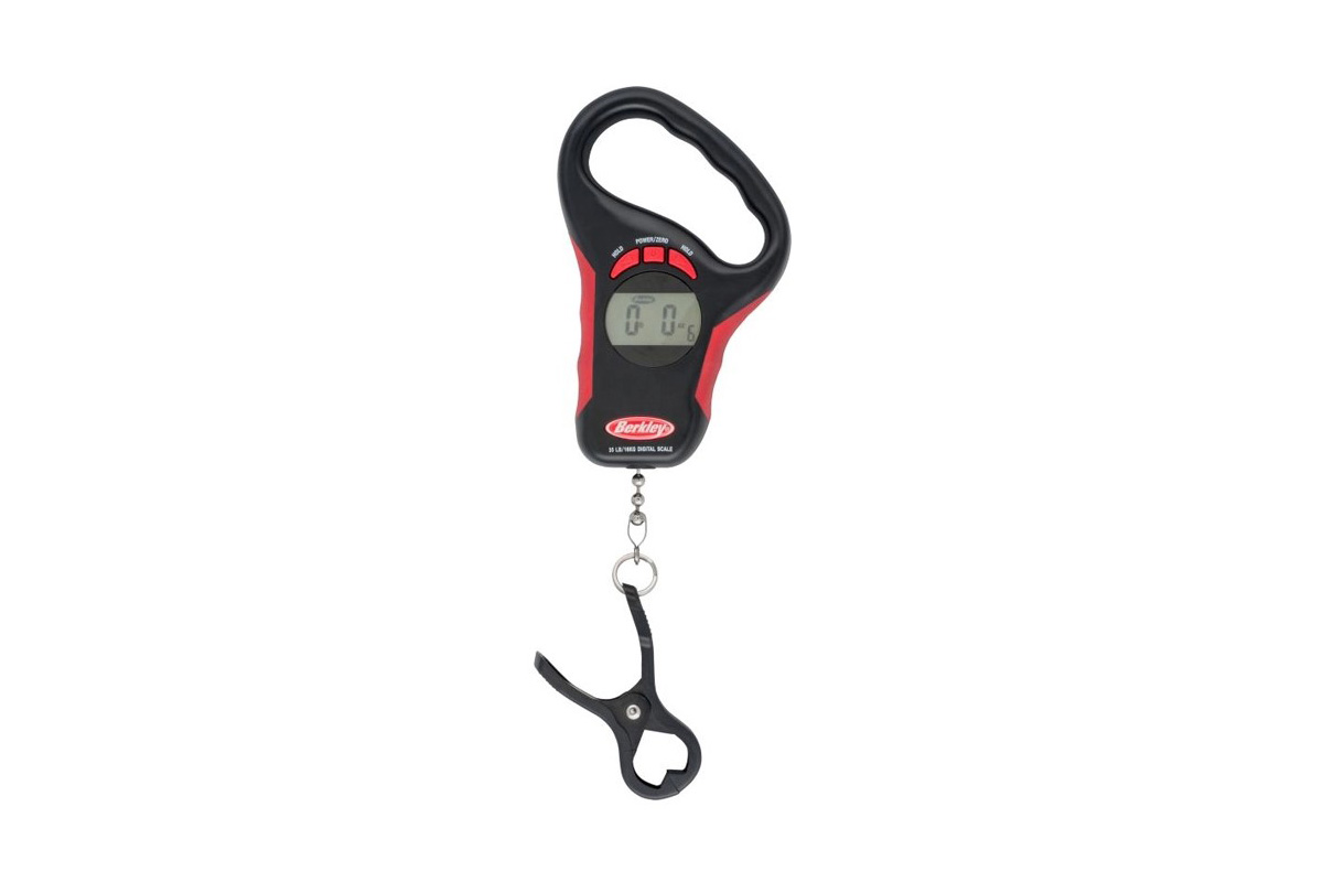 Berkley Precision Digital Fishing Scale on a white studio background.