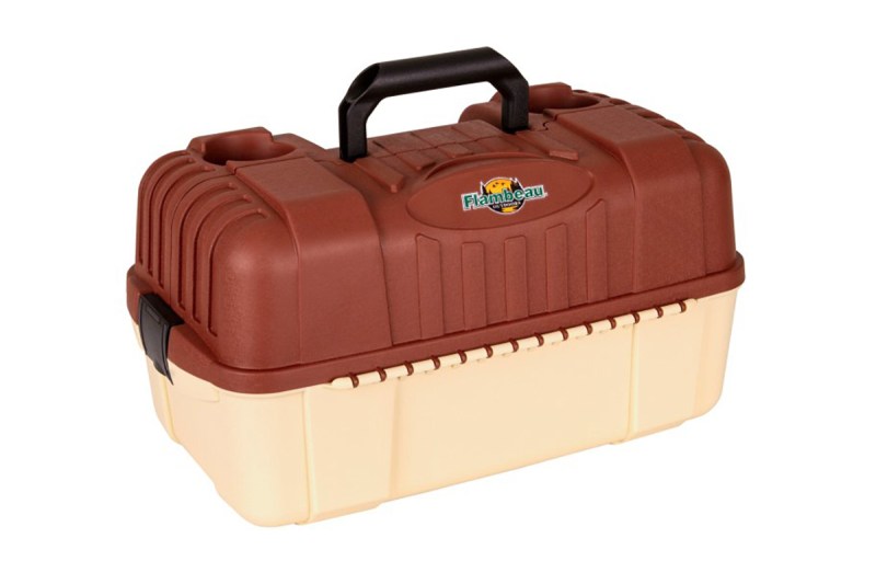 Flambeau Seven-Tray Hip Roof Tackle Box against a plain white background.
