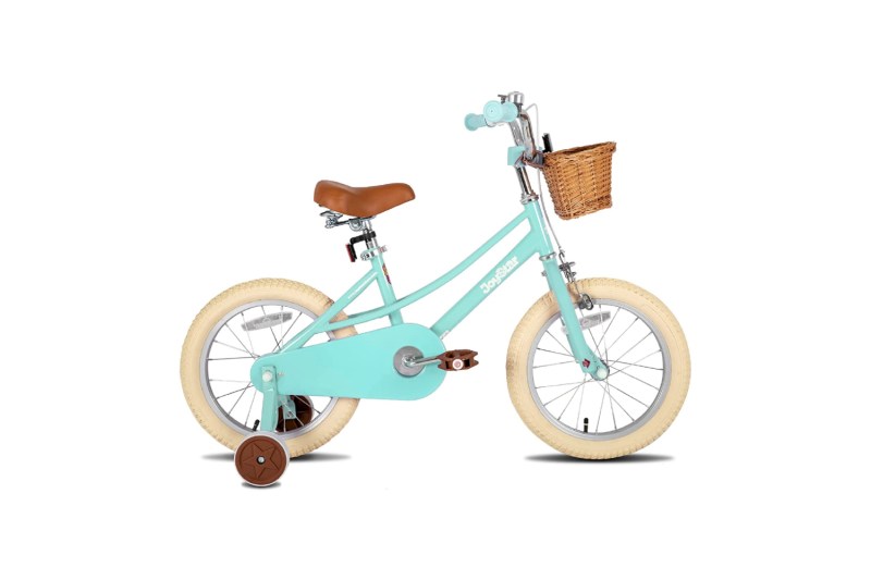 Joystar kids' bike with training wheels and basket