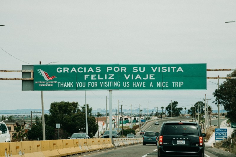 Driving through Mexico