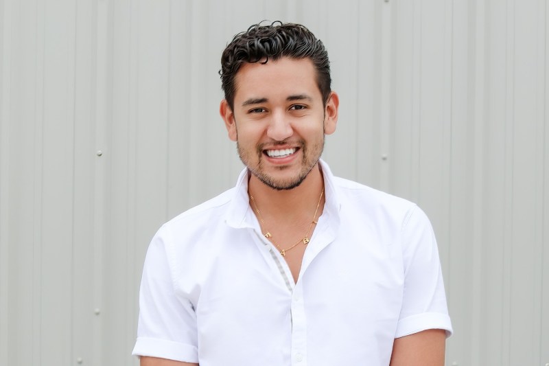 A portrait of Pure for Men Co-founder Fabian Prado.