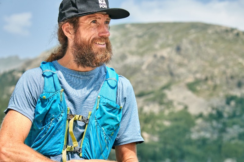 Mike Wardian at the Eventua Gravity Haus ultra-marathon.