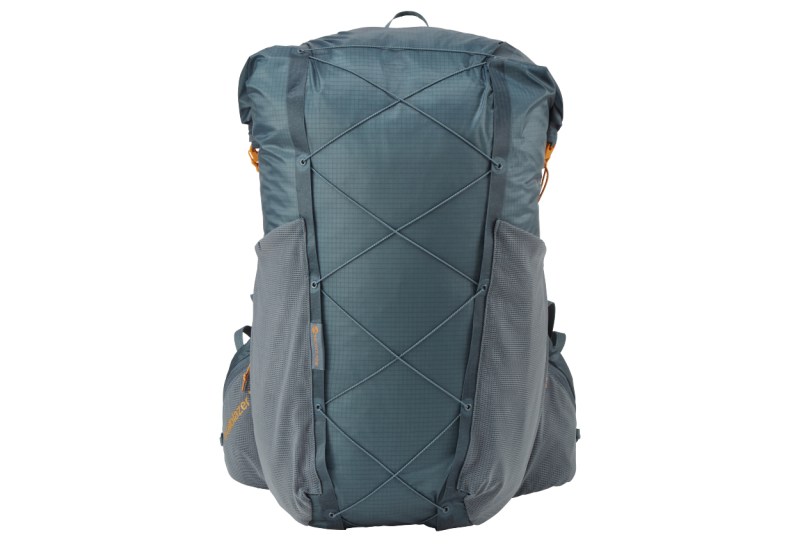 A blue Montane Trailblazer LT backpack on a white background.