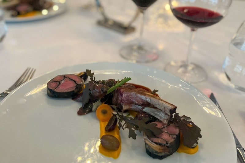 Meaty goodness at Bearfoot Bistro.